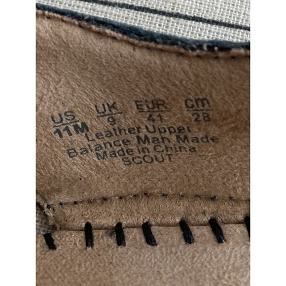 Naturalizer Scout Navy Blue Genuine Leather Women’s Comfort Flat Sandals 11 NWOB - Picture 9 of 9